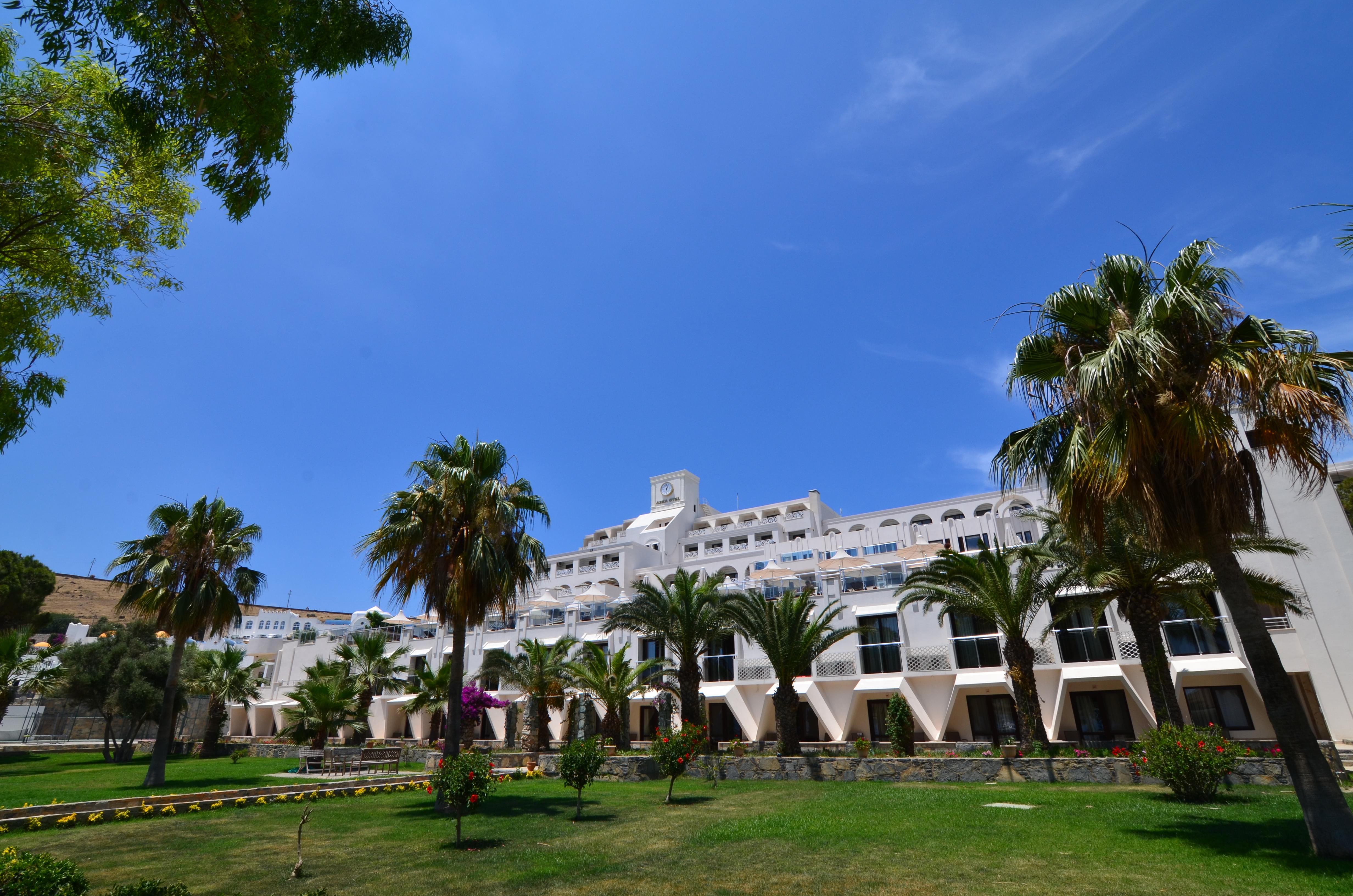 Azka Hotel Bodrum Exteriör bild