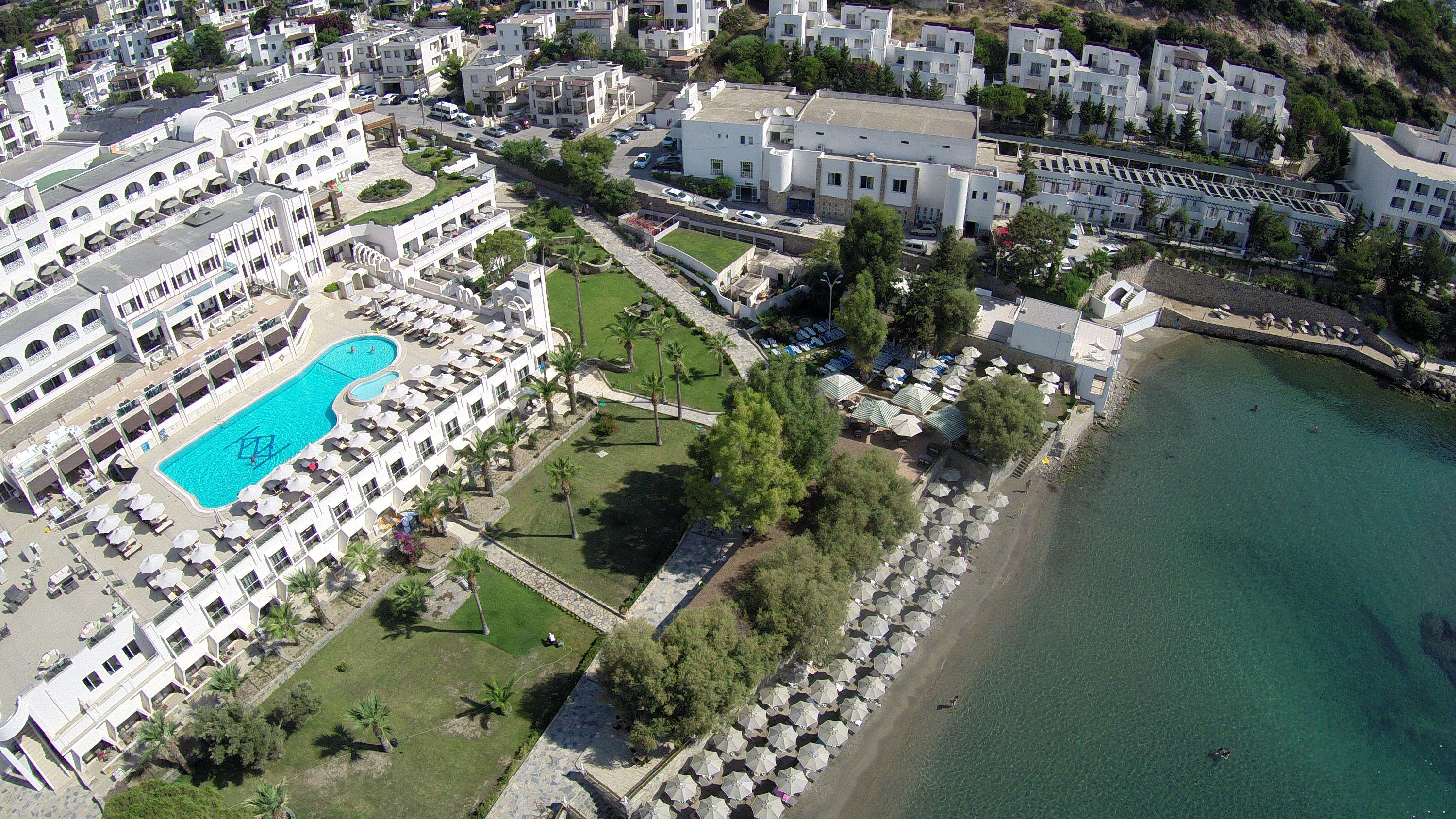 Azka Hotel Bodrum Exteriör bild