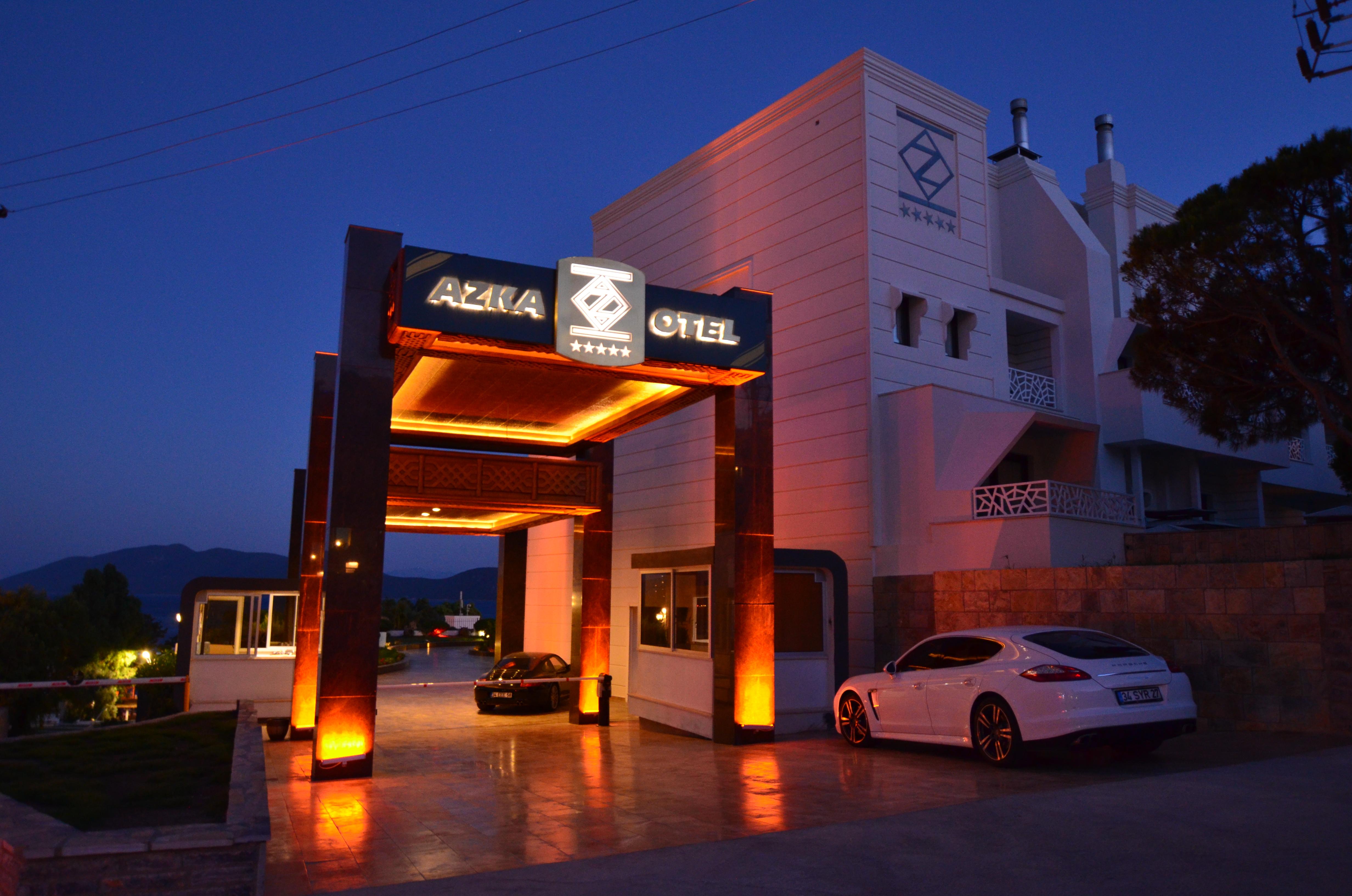 Azka Hotel Bodrum Exteriör bild